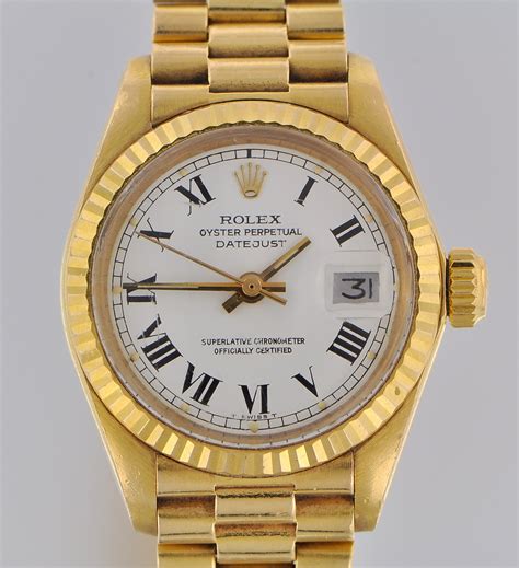 rolex oyster perpetual lady gold|Altro.